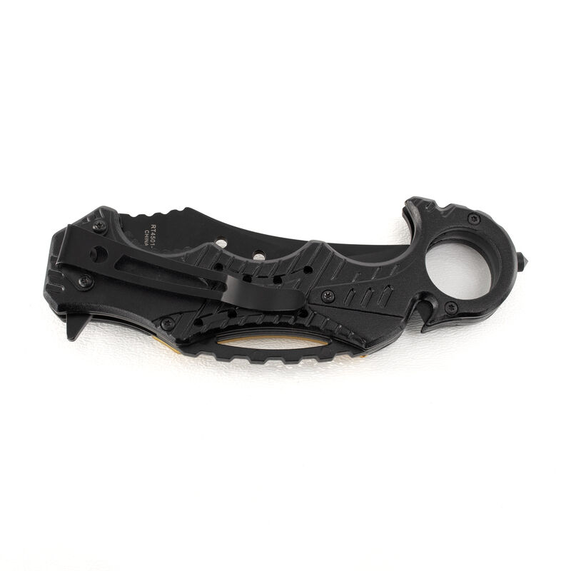 5" Rtek Army Servicemen Assist-Open Karambit Tactical Rescue Knife, , large image number 2